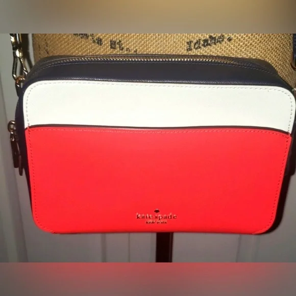 NWT Kate Spade Lauryn Color block Camera Bag - Picture 4 of 10